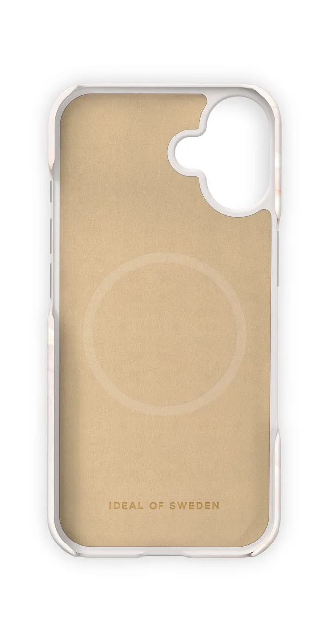 iDeal of Sweden - iPhone 16 Plus MagSafe Hardcase Case Recycled (IDFCMS-I2467-257) - Rose Pearl Marble