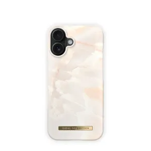 iDeal of Sweden - iPhone 16 Plus MagSafe Hardcase Case Recycled (IDFCMS-I2467-257) - Rose Pearl Marble