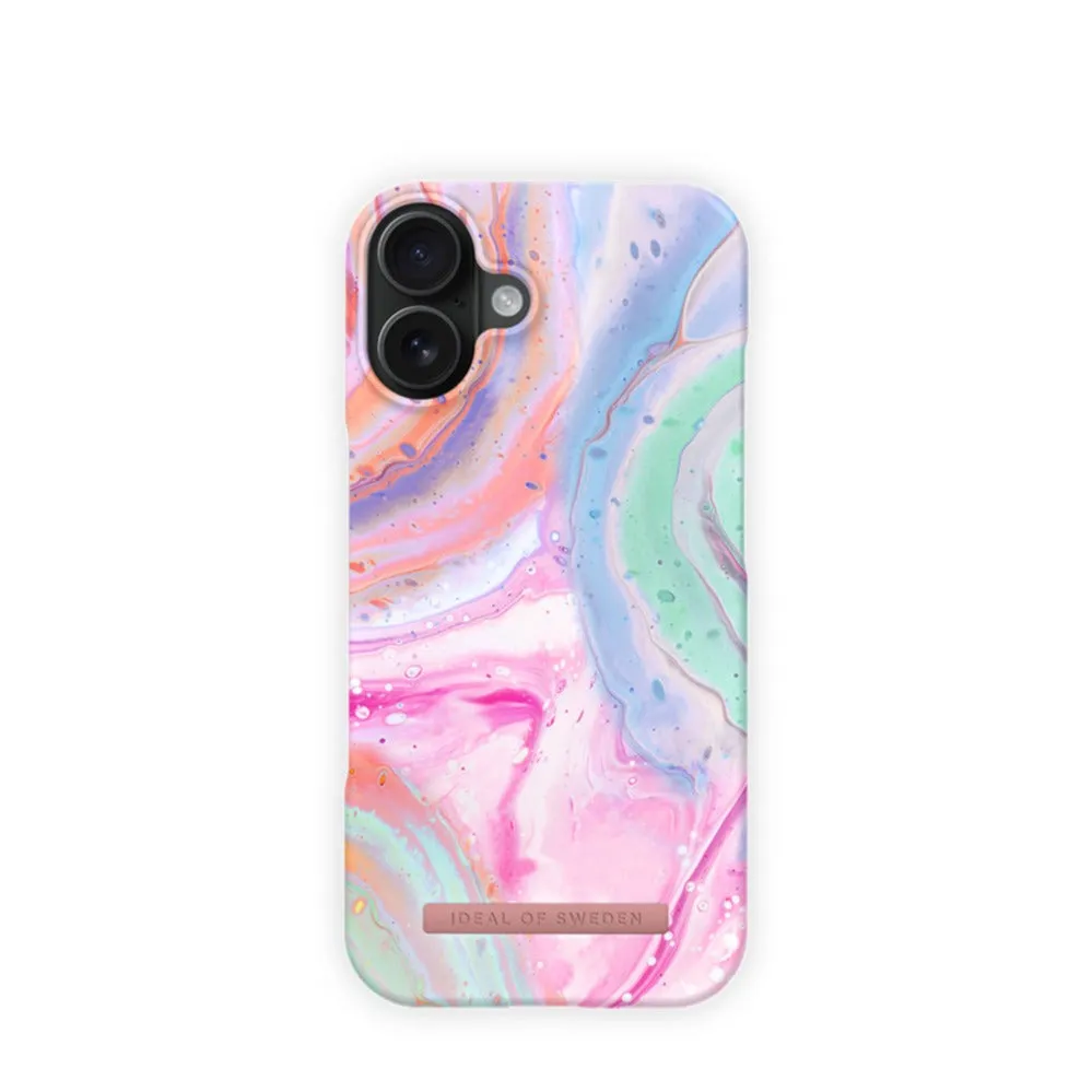 iDeal of Sweden - iPhone 16 Plus MagSafe Hardcase Case Recycled (IDFCMS-I2467-511) - Pastel Marble