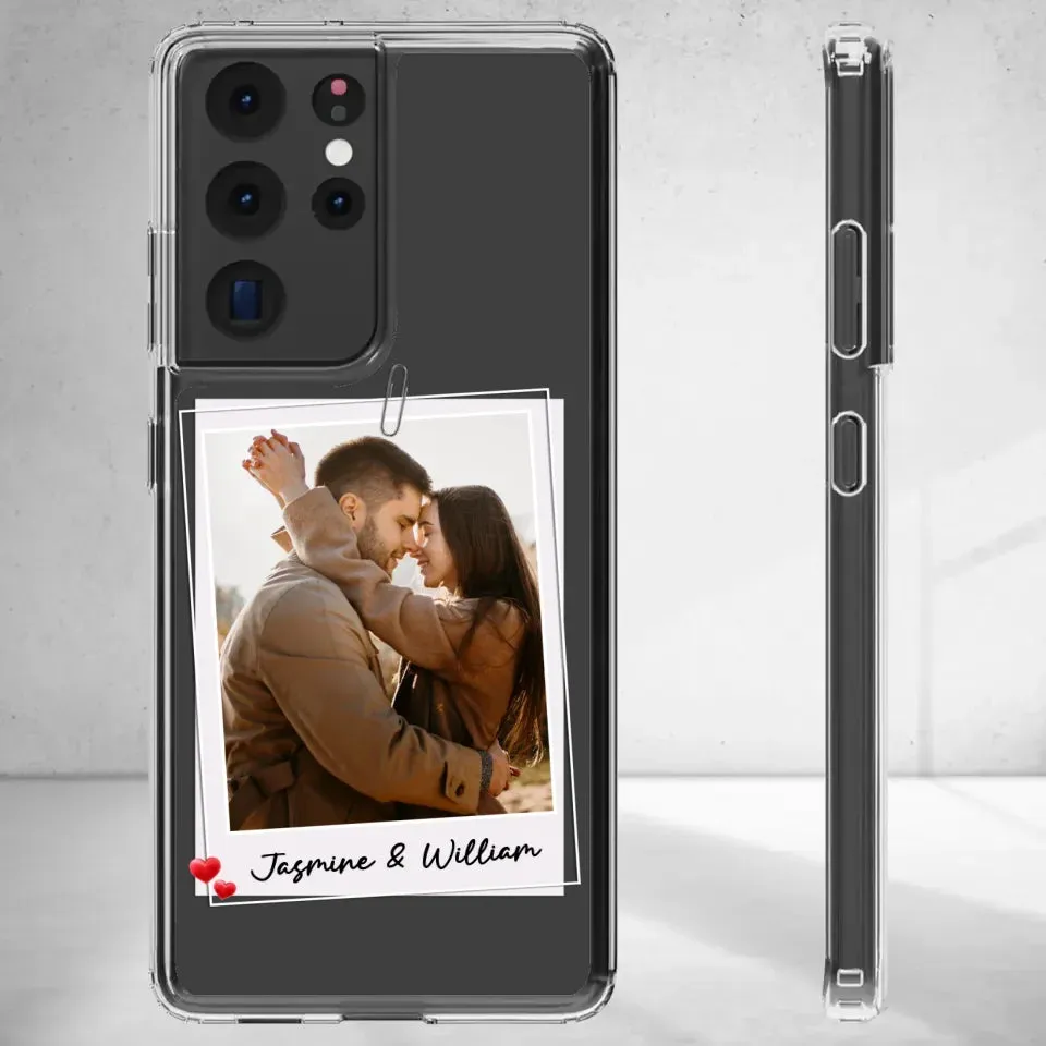 I'm In Love With You Everyday - Personalized Gifts For Couples - Clear Phone Case