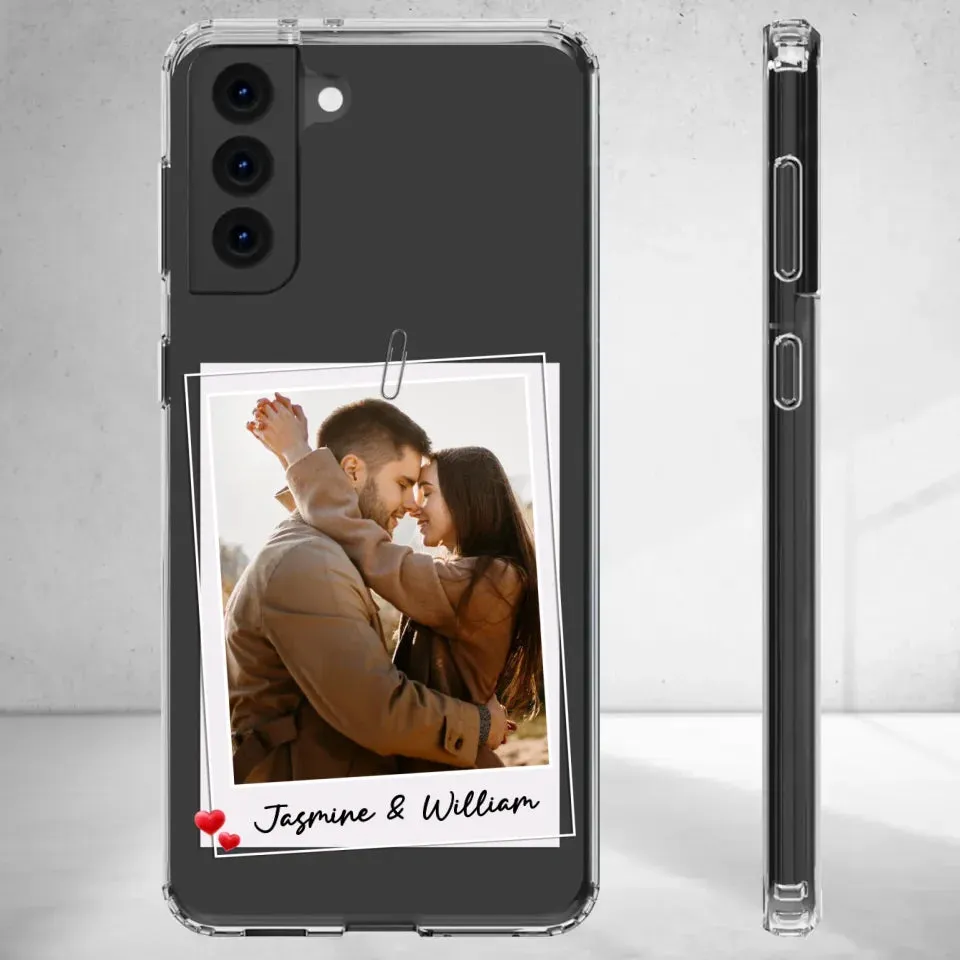 I'm In Love With You Everyday - Personalized Gifts For Couples - Clear Phone Case