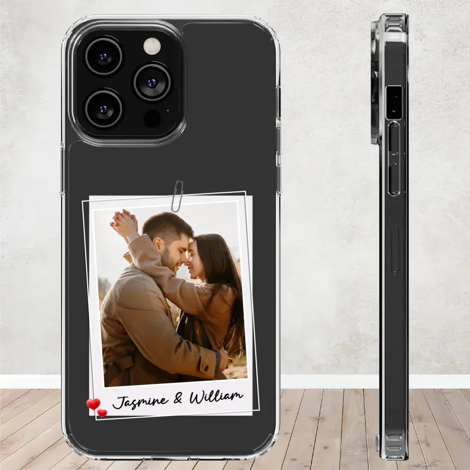 I'm In Love With You Everyday - Personalized Gifts For Couples - Clear Phone Case