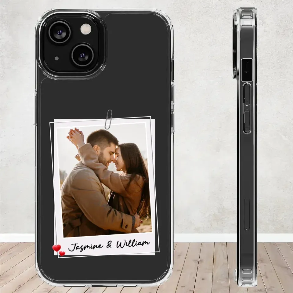 I'm In Love With You Everyday - Personalized Gifts For Couples - Clear Phone Case