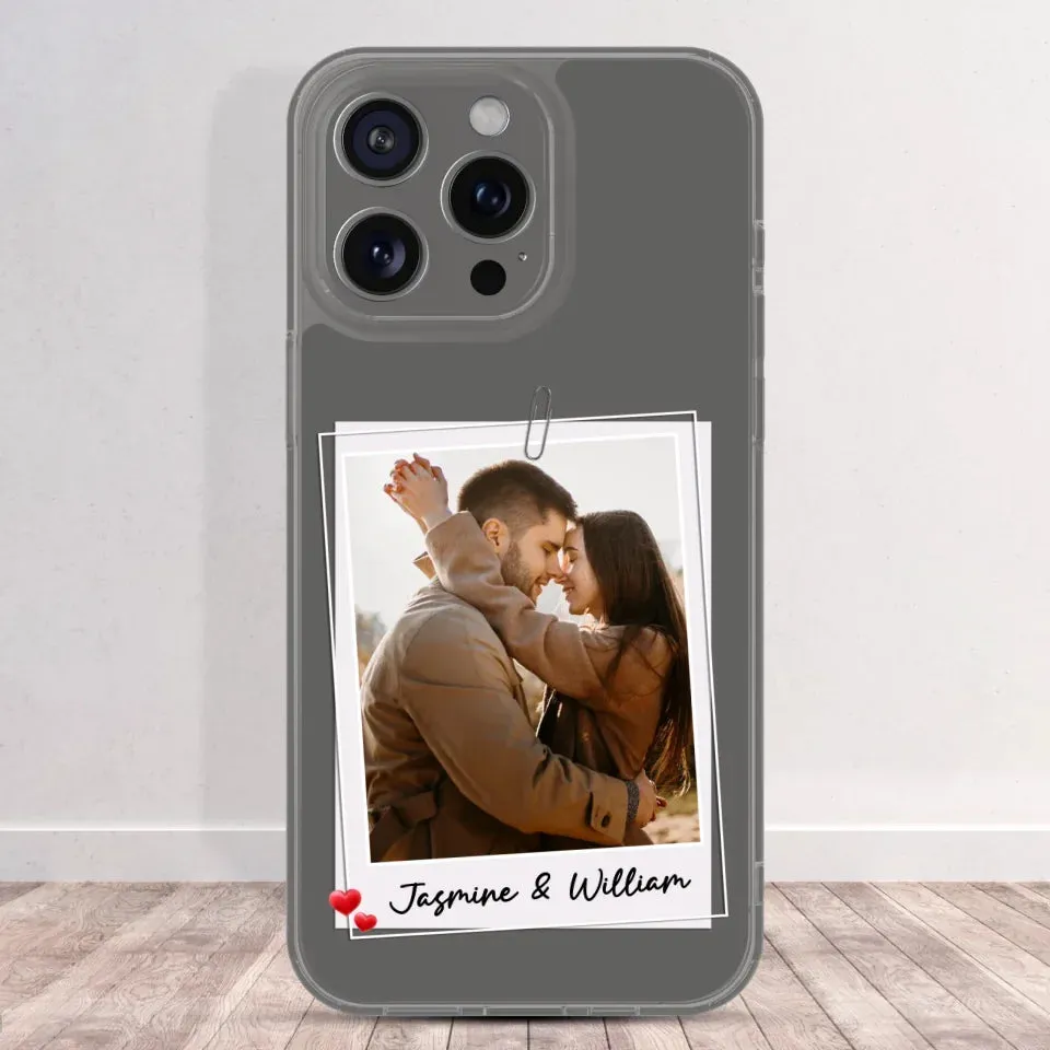 I'm In Love With You Everyday - Personalized Gifts For Couples - Clear Phone Case