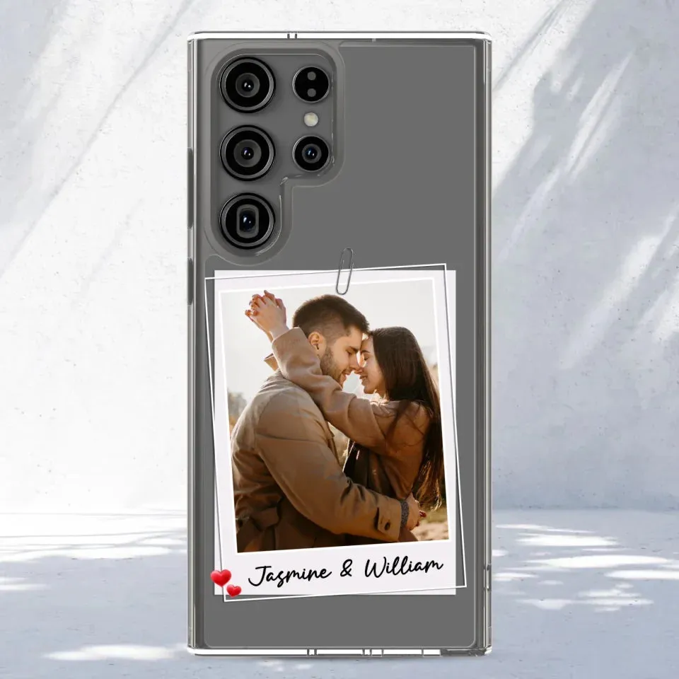 I'm In Love With You Everyday - Personalized Gifts For Couples - Clear Phone Case