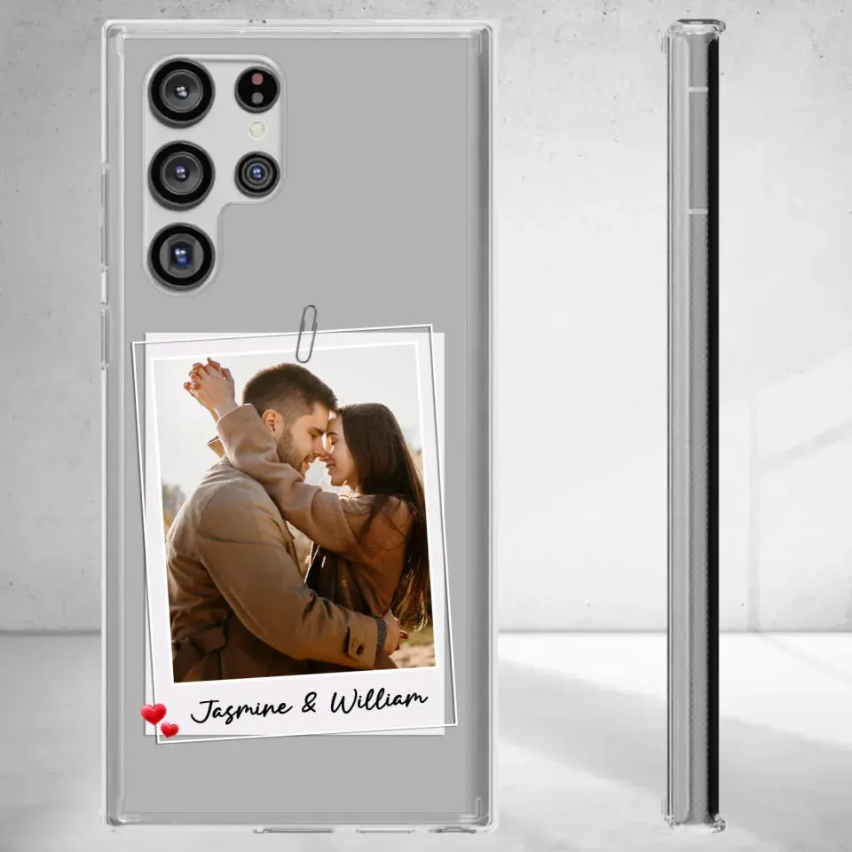 I'm In Love With You Everyday - Personalized Gifts For Couples - Clear Phone Case