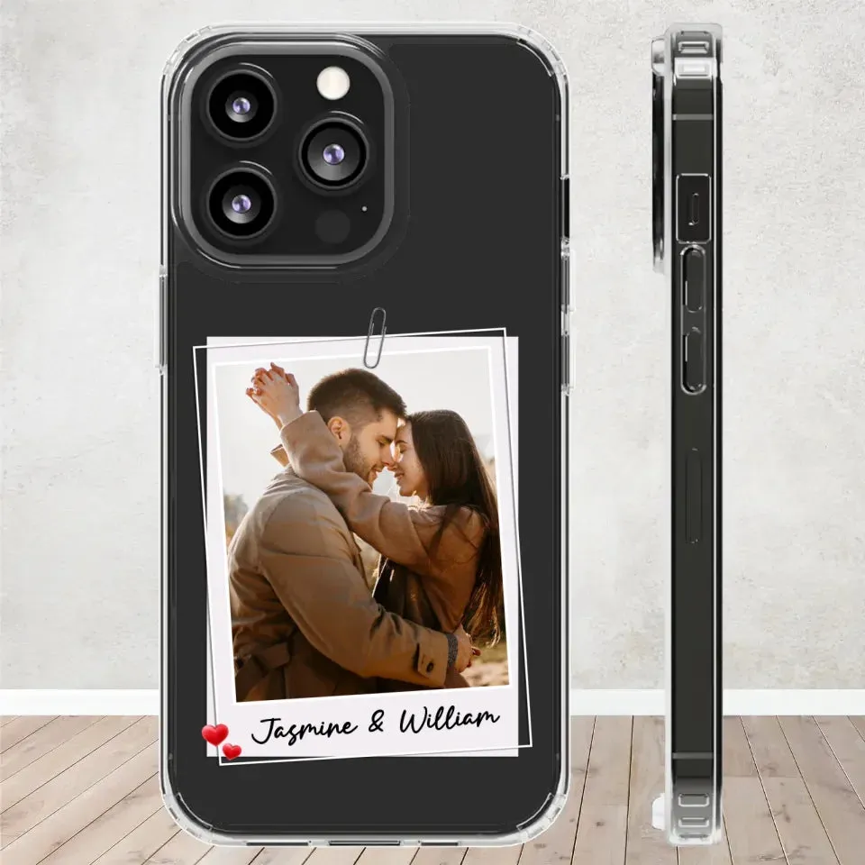I'm In Love With You Everyday - Personalized Gifts For Couples - Clear Phone Case