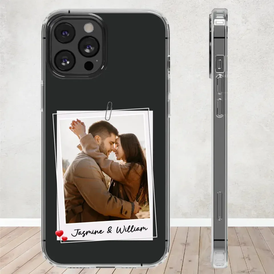 I'm In Love With You Everyday - Personalized Gifts For Couples - Clear Phone Case