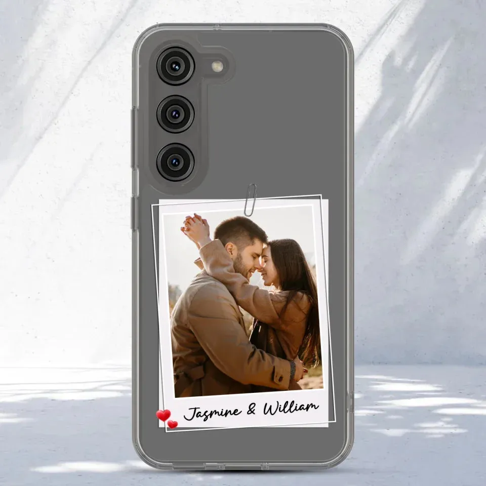 I'm In Love With You Everyday - Personalized Gifts For Couples - Clear Phone Case