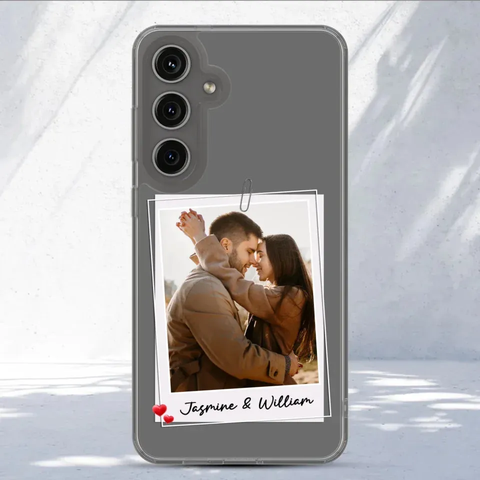I'm In Love With You Everyday - Personalized Gifts For Couples - Clear Phone Case