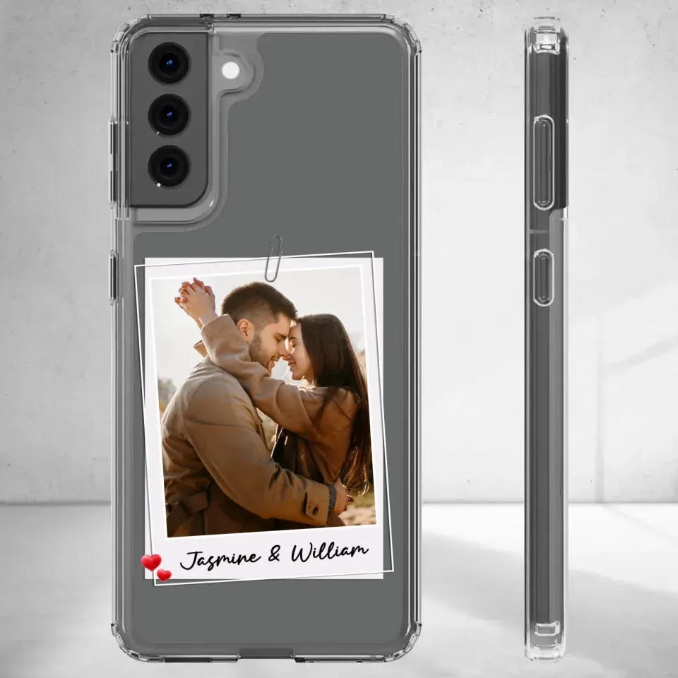 I'm In Love With You Everyday - Personalized Gifts For Couples - Clear Phone Case