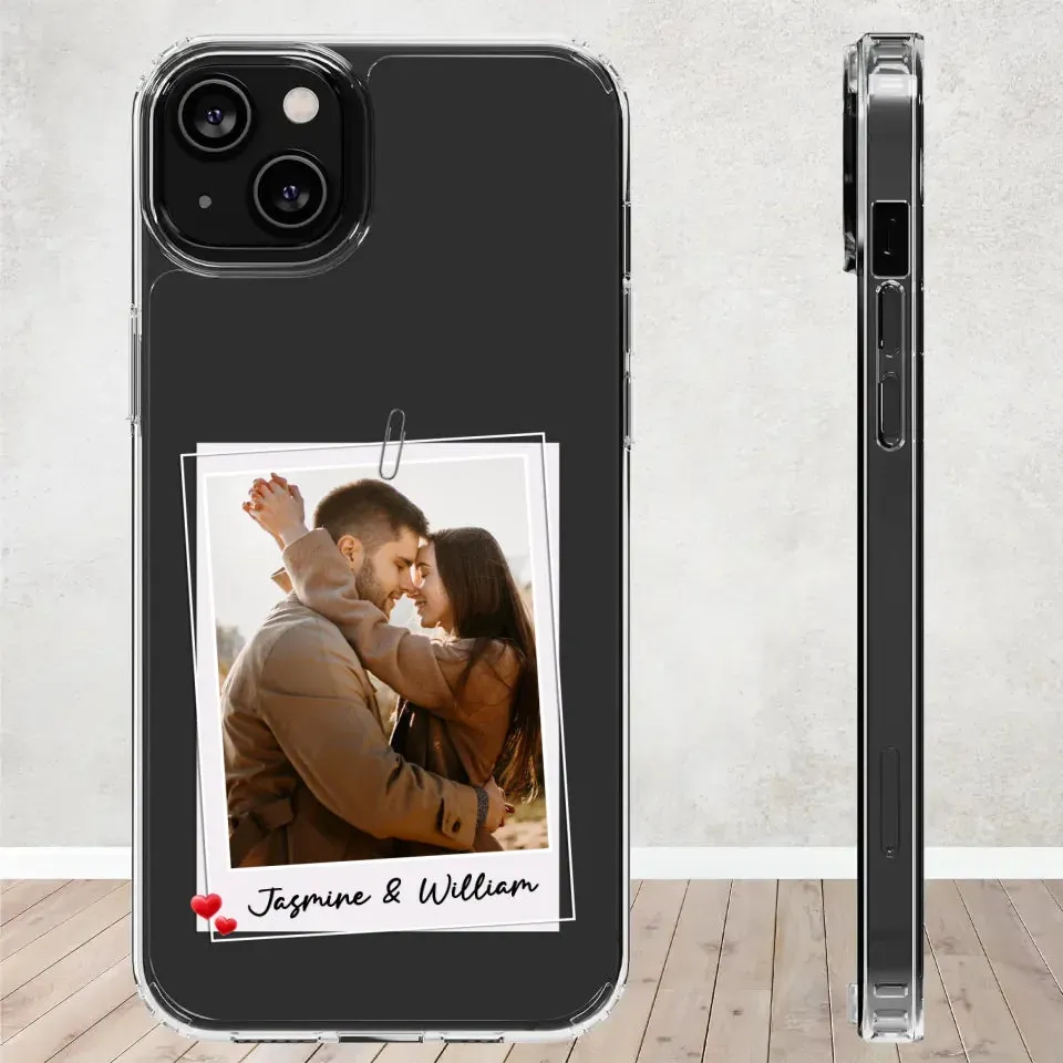 I'm In Love With You Everyday - Personalized Gifts For Couples - Clear Phone Case