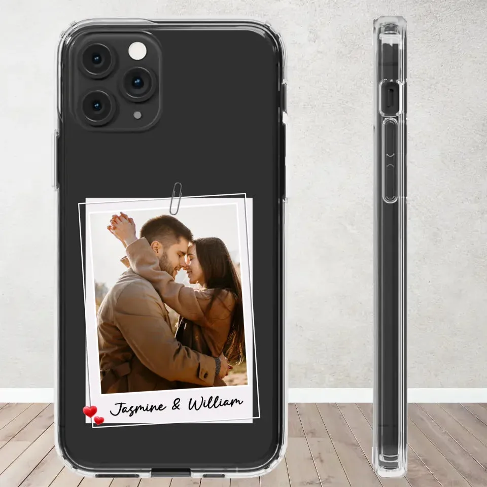 I'm In Love With You Everyday - Personalized Gifts For Couples - Clear Phone Case