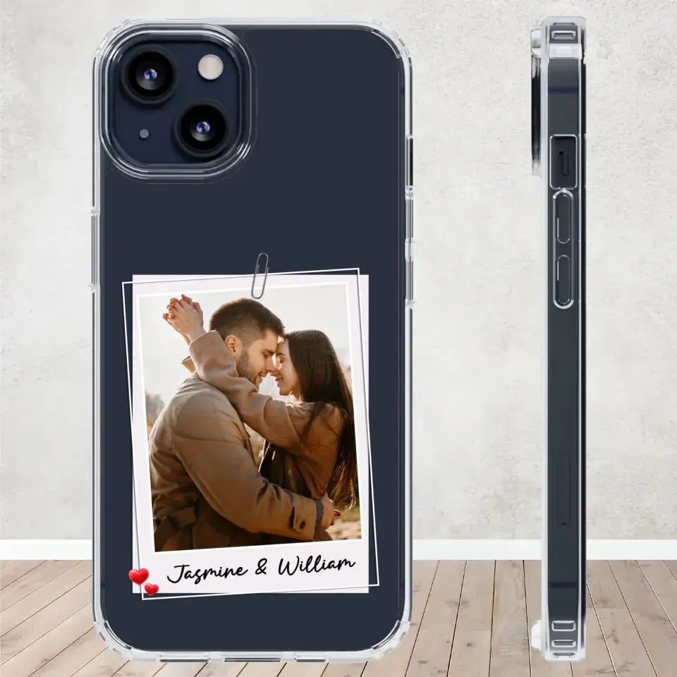I'm In Love With You Everyday - Personalized Gifts For Couples - Clear Phone Case