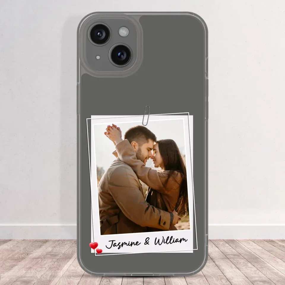 I'm In Love With You Everyday - Personalized Gifts For Couples - Clear Phone Case