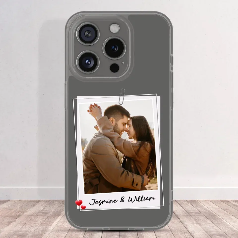 I'm In Love With You Everyday - Personalized Gifts For Couples - Clear Phone Case