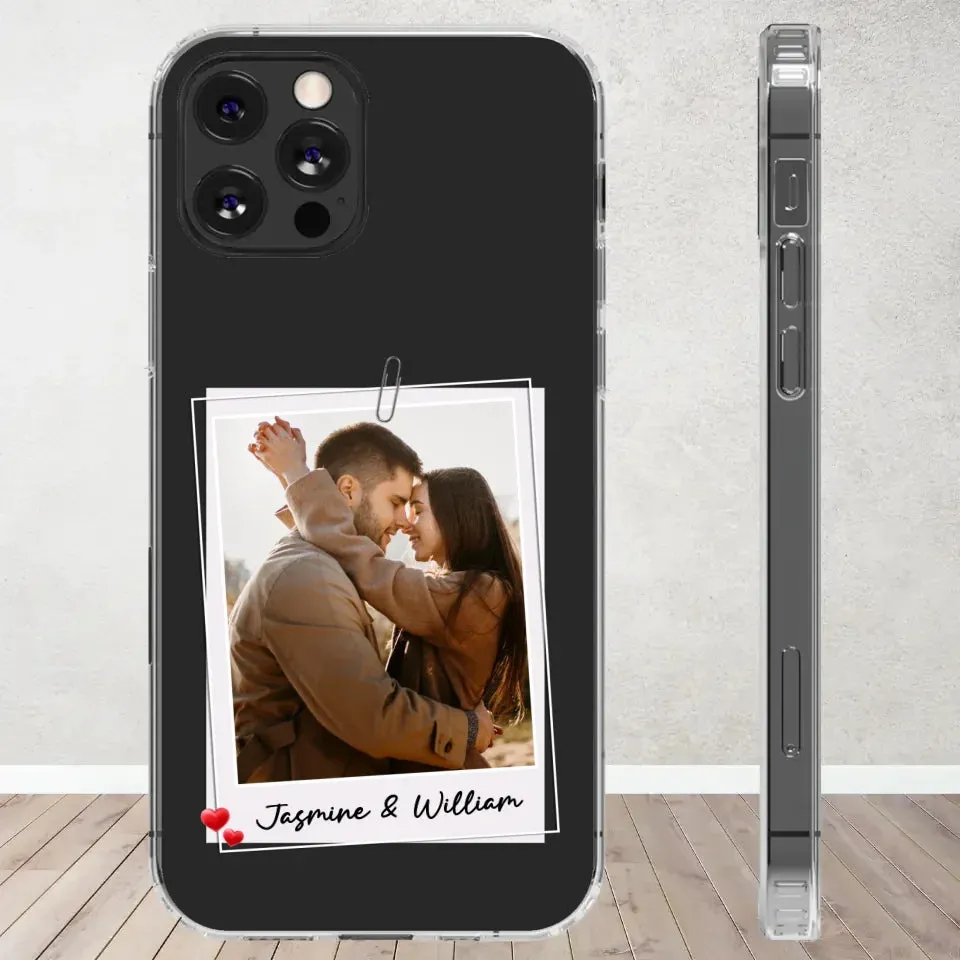 I'm In Love With You Everyday - Personalized Gifts For Couples - Clear Phone Case