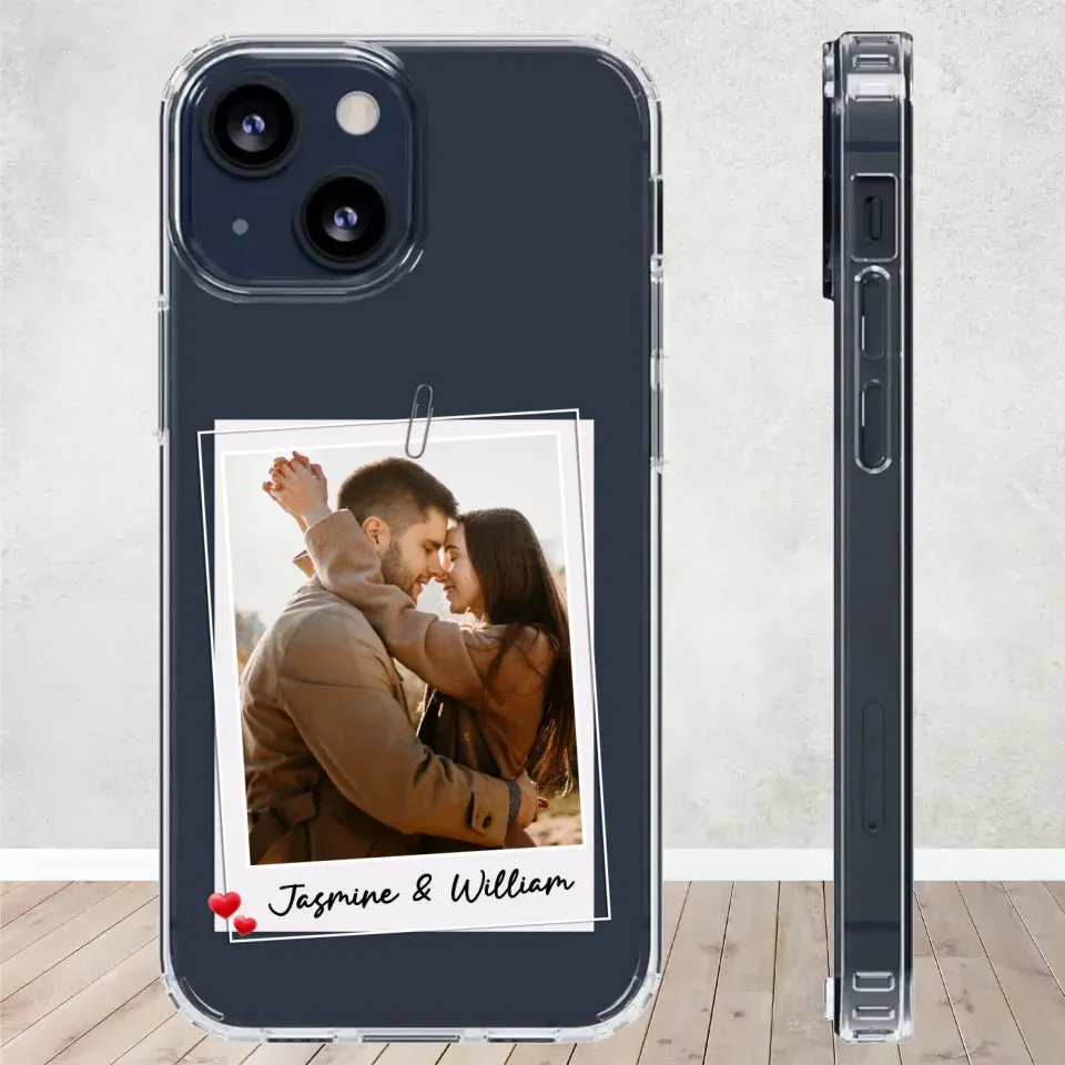 I'm In Love With You Everyday - Personalized Gifts For Couples - Clear Phone Case