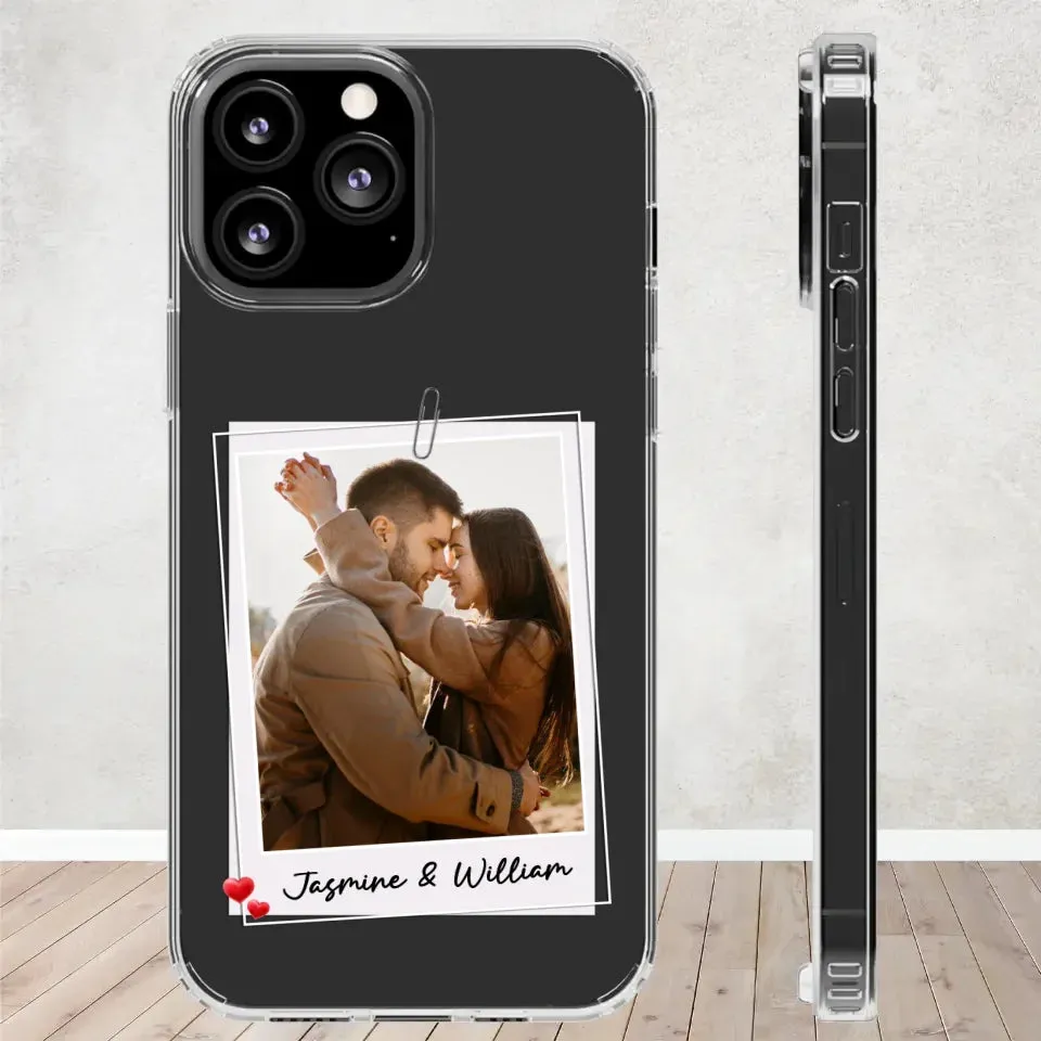 I'm In Love With You Everyday - Personalized Gifts For Couples - Clear Phone Case