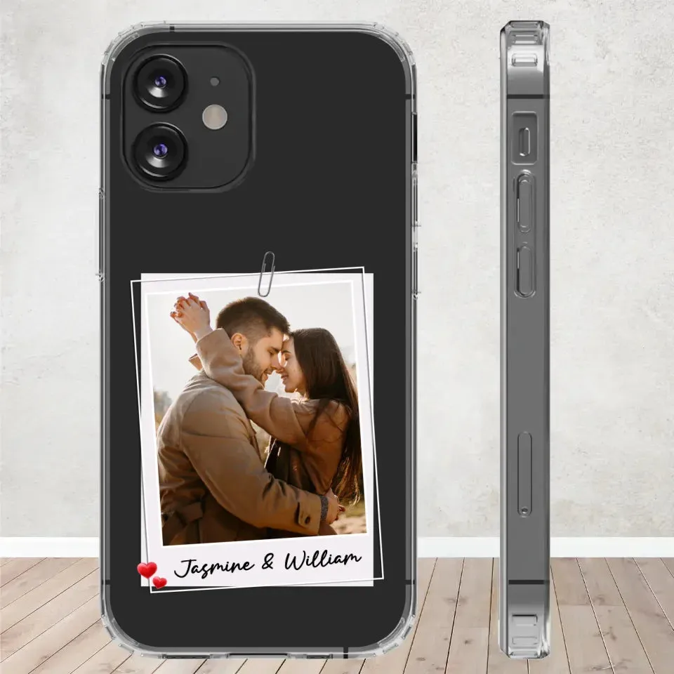 I'm In Love With You Everyday - Personalized Gifts For Couples - Clear Phone Case