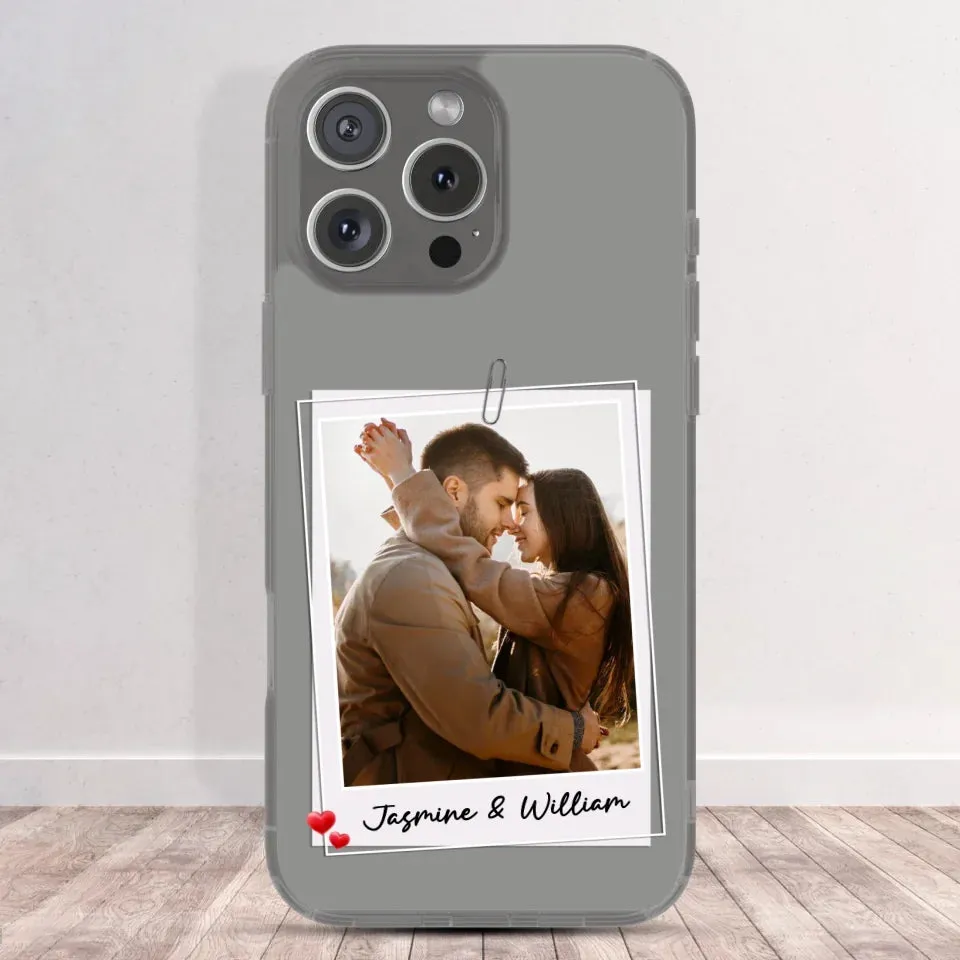 I'm In Love With You Everyday - Personalized Gifts For Couples - Clear Phone Case