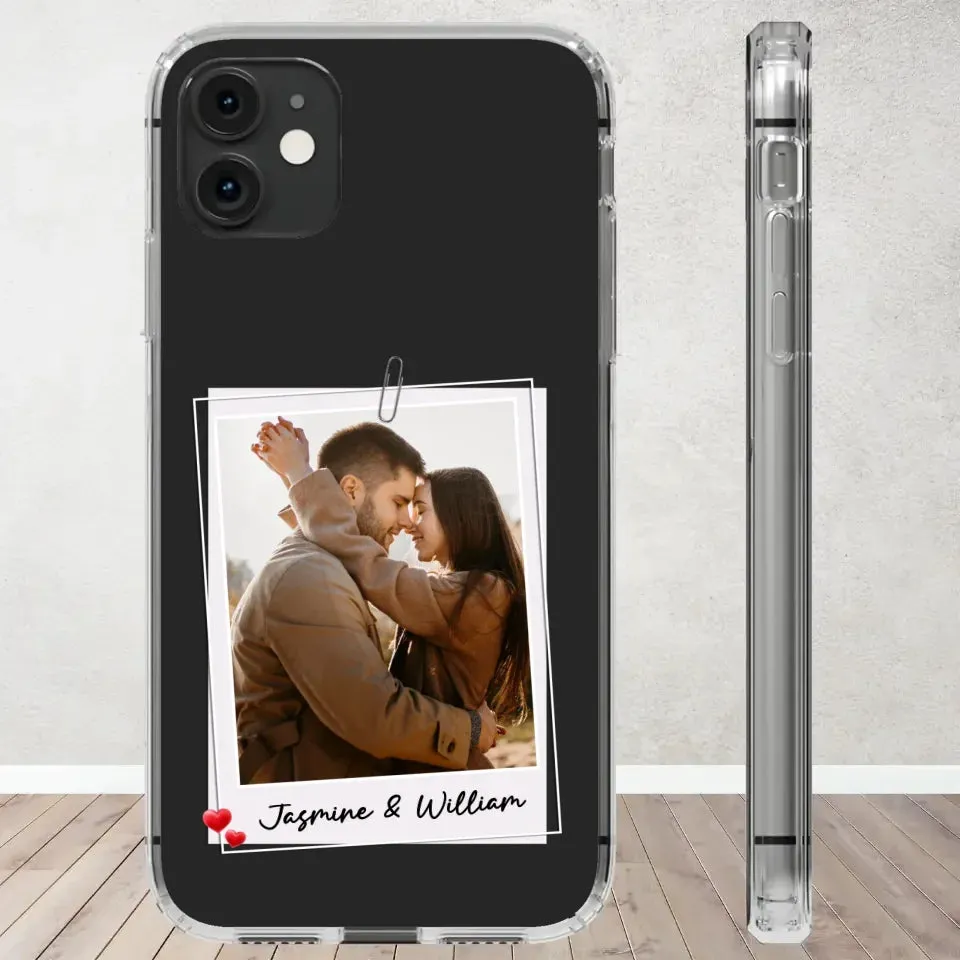 I'm In Love With You Everyday - Personalized Gifts For Couples - Clear Phone Case