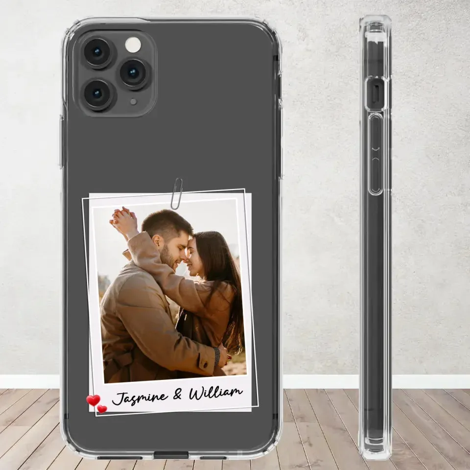 I'm In Love With You Everyday - Personalized Gifts For Couples - Clear Phone Case