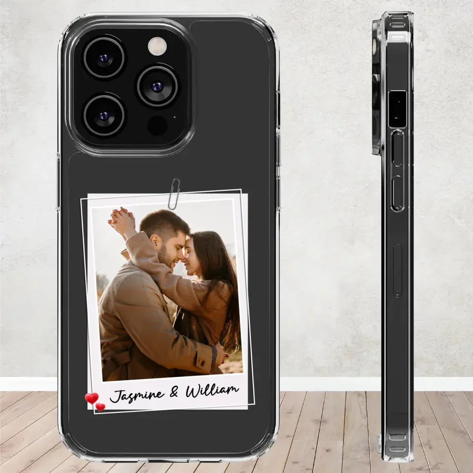 I'm In Love With You Everyday - Personalized Gifts For Couples - Clear Phone Case