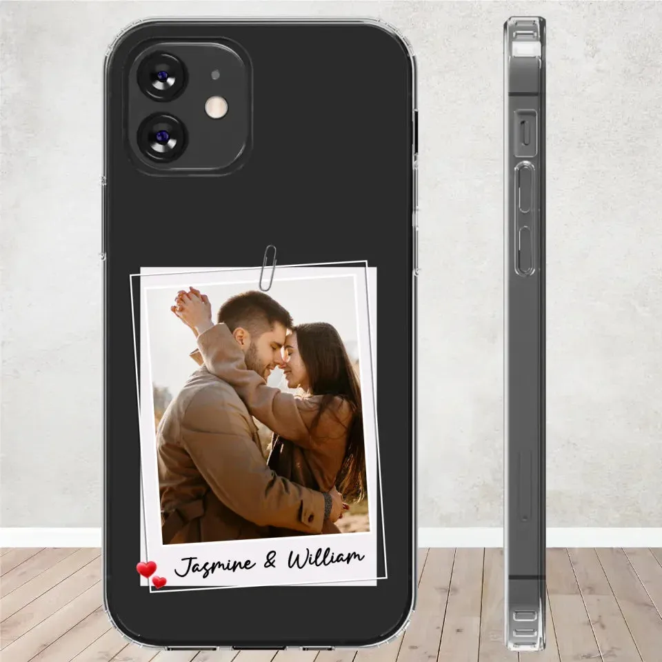 I'm In Love With You Everyday - Personalized Gifts For Couples - Clear Phone Case