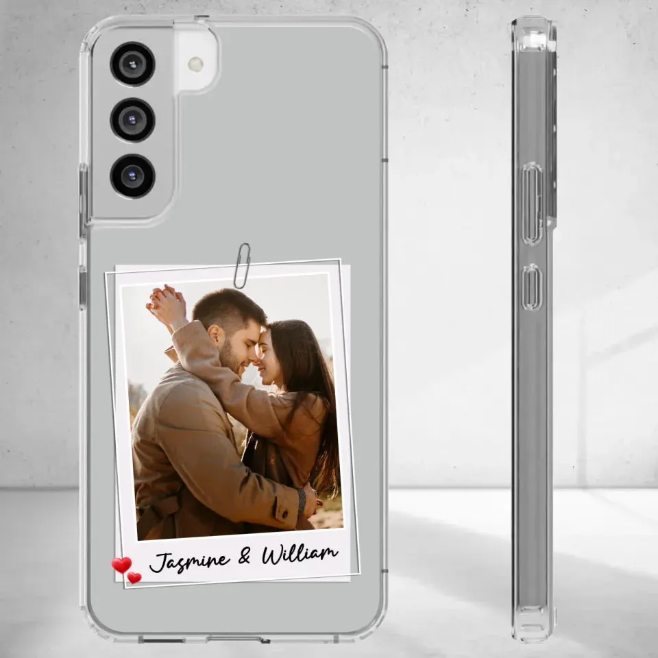I'm In Love With You Everyday - Personalized Gifts For Couples - Clear Phone Case