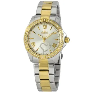 Invicta Angel Silver Dial Two-Tone Ladies Watch 21418