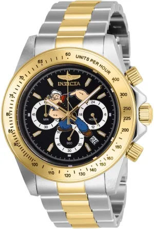 Invicta Character Collection Popeye Chronograph Black Dial Men's Watch 27412
