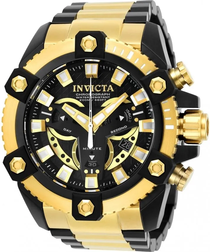 Invicta Coalition Forces Chronograph Quartz Black Dial Men's Watch 25584