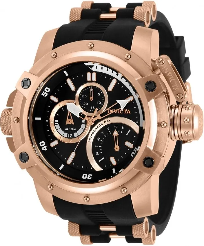 Invicta Coalition Forces Quartz Black Dial Men's Watch 30390
