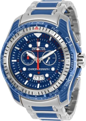 Invicta Hydromax Chronograph Quartz Blue Dial Men's Watch 29576
