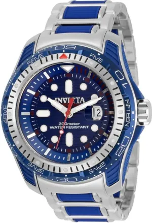 Invicta Hydromax Quartz Blue Dial Men's Watch 29587