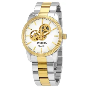 Invicta Objet D Art Automatic Silver Dial Two-tone Men's Watch 27561
