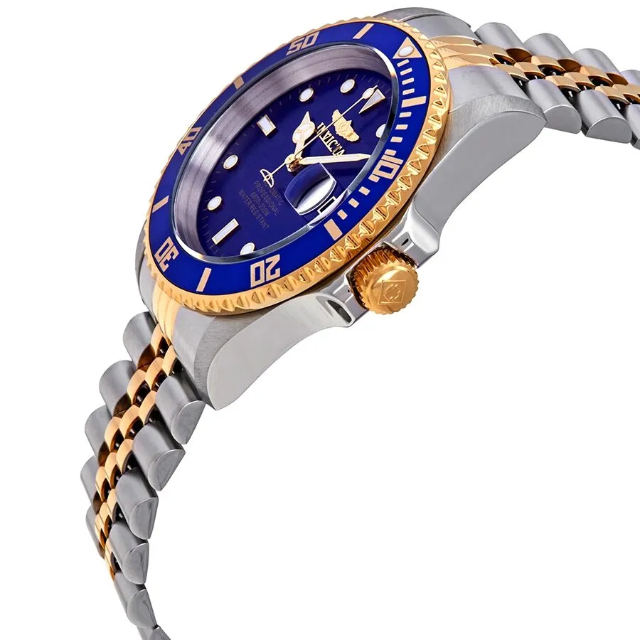 Invicta Pro Diver Automatic Blue Dial Two-tone Men's Watch 29182