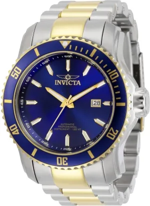Invicta Pro Diver Automatic Blue Dial Two-tone Men's Watch 30557