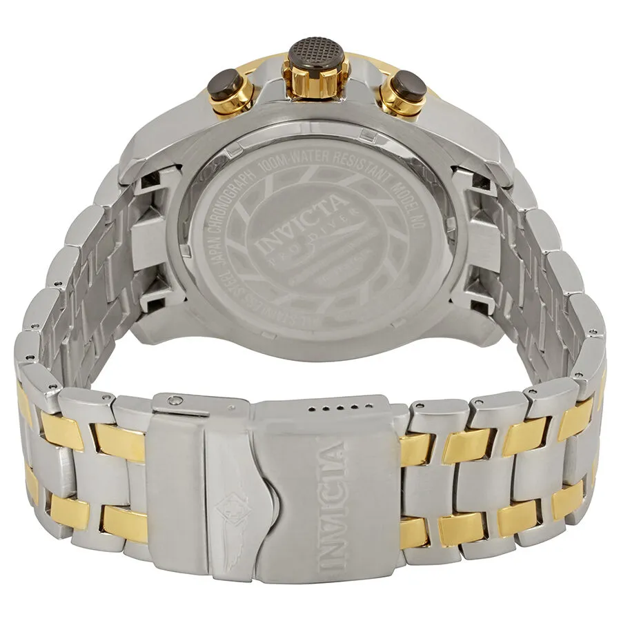 Invicta Pro Diver Chronograph Black Dial Two-Tone Men's Watch 26081