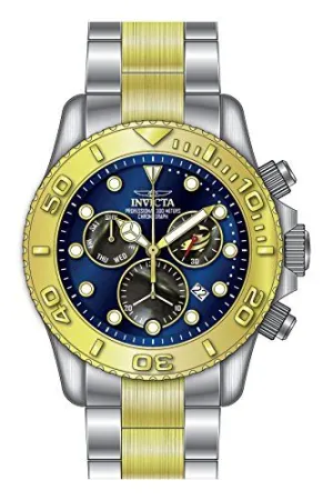 Invicta Pro Diver Chronograph Blue Dial Two-tone Men's Watch 20346