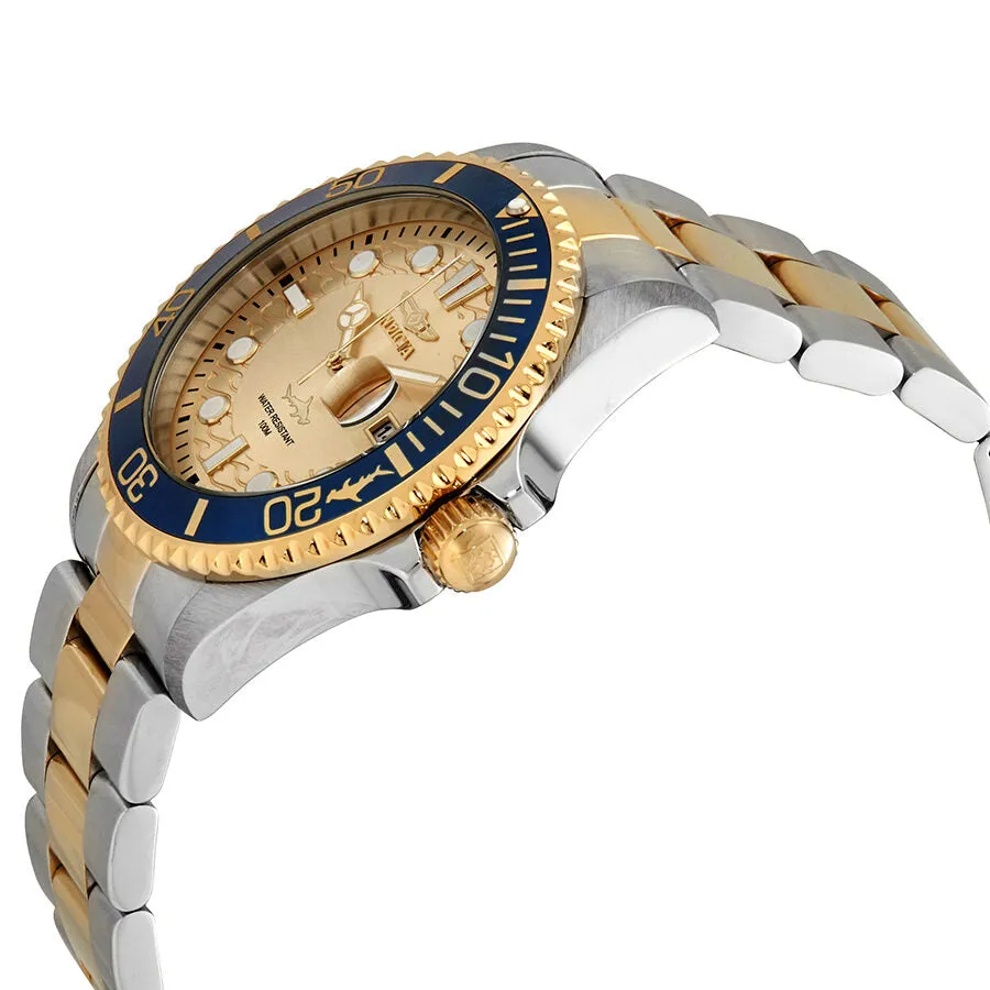 Invicta Pro Diver Quartz Champagne Dial Men's Watch 30022