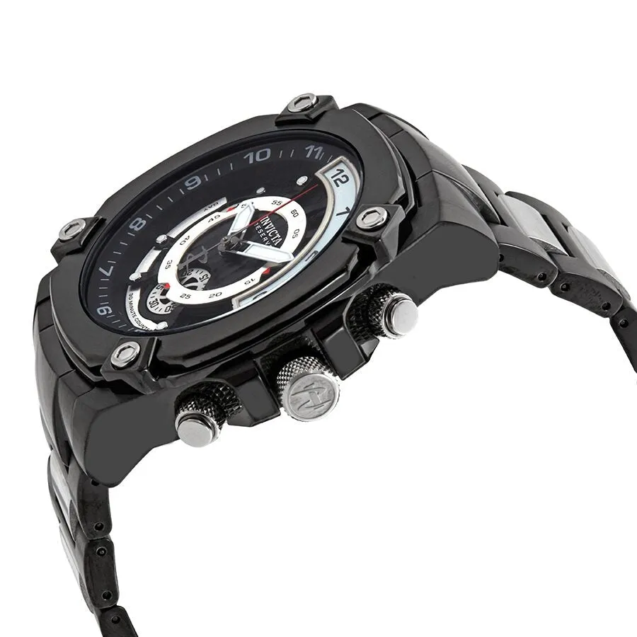 Invicta Reserve Chronograph Black Dial Two-Tone Men's Watch 27051