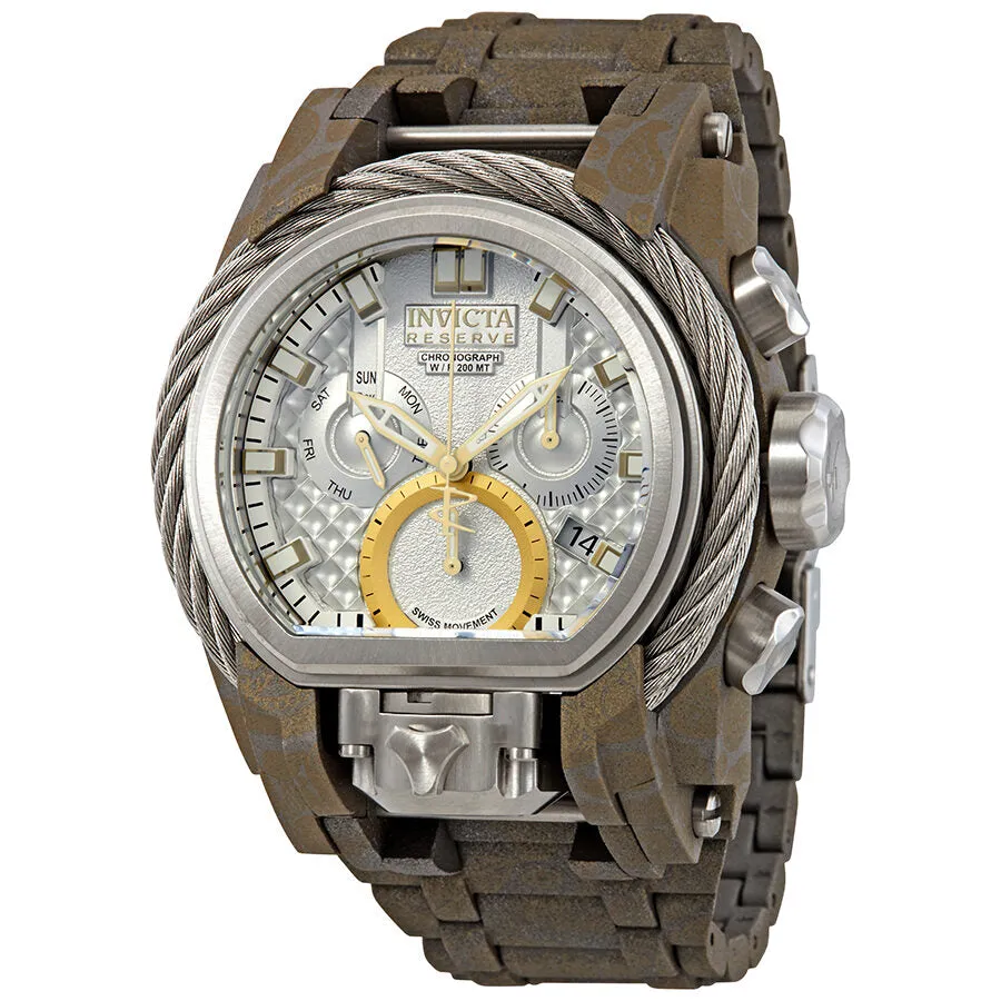 Invicta Reserve Chronograph Silver Dial Men's Watch 26438