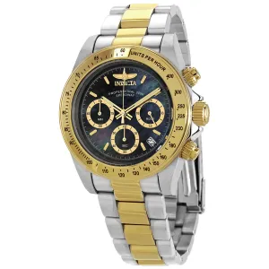 Invicta Speedway Chronograph Black Mother of Pearl Dial Men's Watch 28667