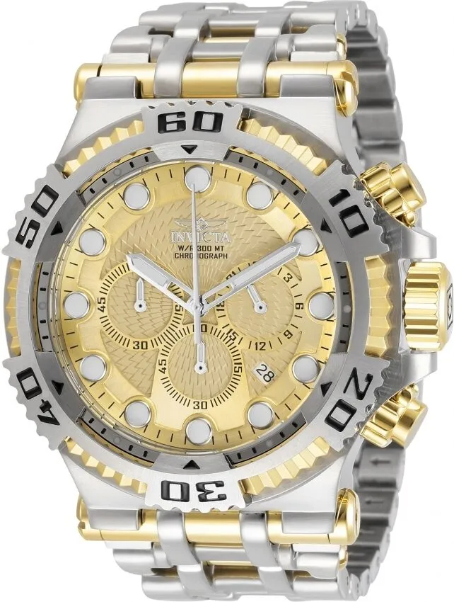 Invicta Speedway Chronograph Quartz Gold Dial Men's Watch 30643