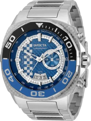 Invicta Speedway Quartz Blue Dial Batman Bezel Men's Watch 33195