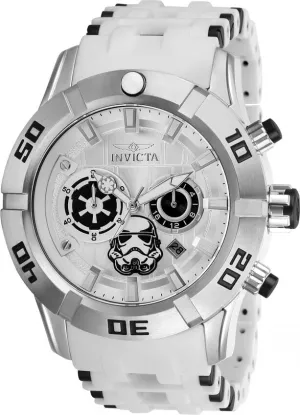 Invicta Star Wars Stormtrooper Chronograph Silver Dial Men's Watch 26552