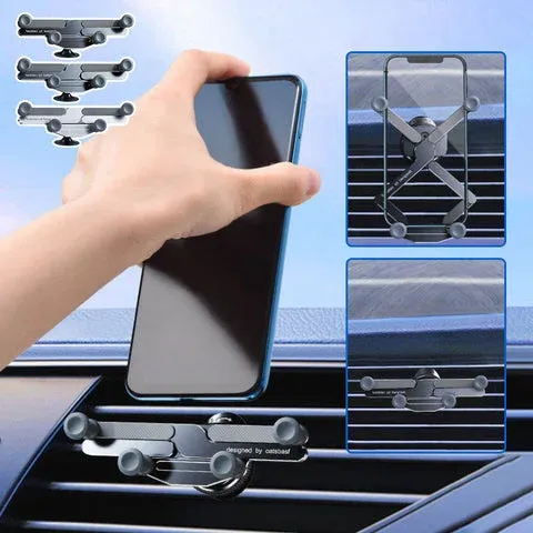Invisible Rotatable Air Vent Mount Car Phone Holder