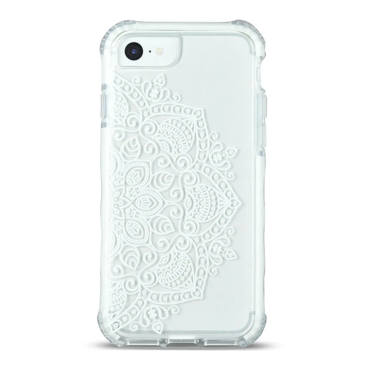 iOrigin iPhone 7 / iPhone 7 Plus Clear Bumper Case - White Ornament